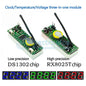 RX8025 DS1302 LED Electronic Clock High Precision Clock Module - I Found Tech Chinese Warehouse Import - Blue DS1302 Chip