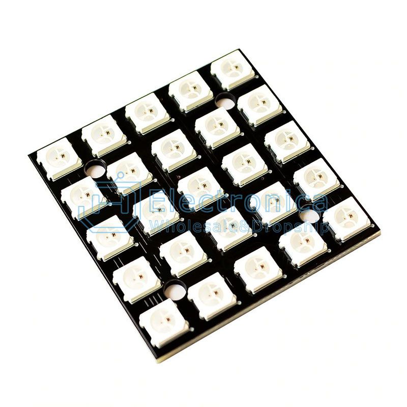 WS2812B 25-bit 5050 RGB LED Full-color Driver Development Board - I Found Tech Chinese Warehouse Import