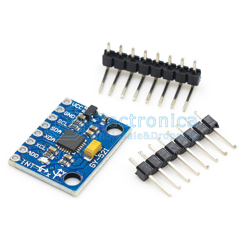 GY-521 MPU-6050 3 Axis Analog Gyro +3 Axis Accelerometer Module - I Found Tech Chinese Warehouse Import - No Welding