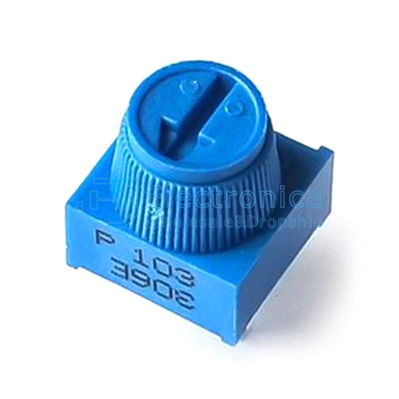 3386P-1-103 10K DIP Adjustable Potentiometer With Knob - I Found Tech Chinese Warehouse Import - 102（1K）