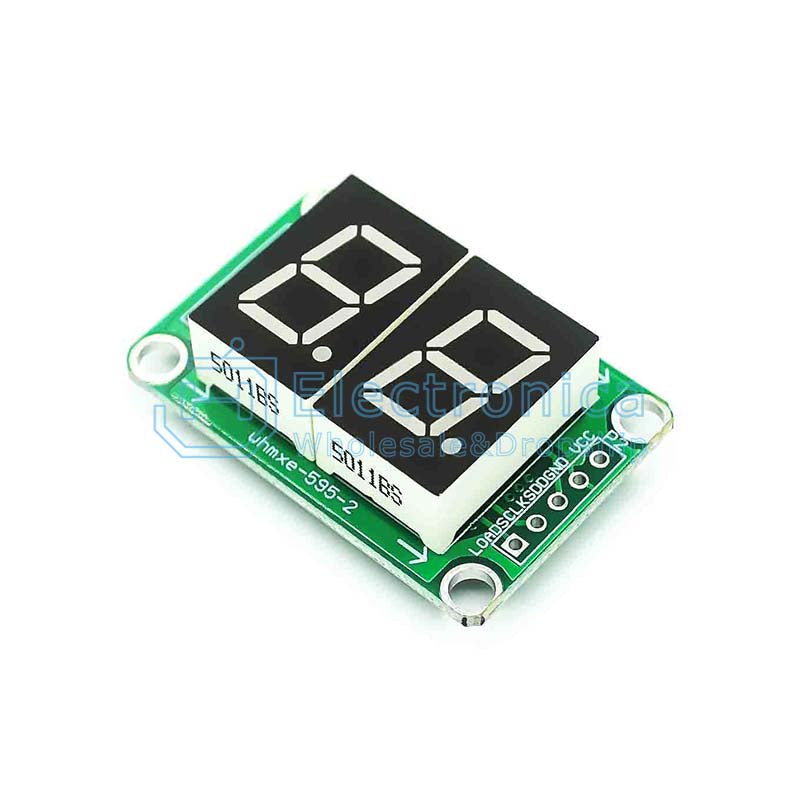 74HC595 Static Drive 2/3/4 Segment Digital Tube Display Module - I Found Tech Chinese Warehouse Import - 2-bit