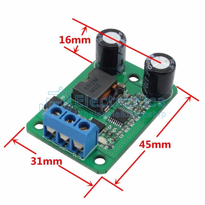 24V/12V To 5V/5A 25W DC-DC Buck Step Down Power Supply Module - I Found Tech Chinese Warehouse Import