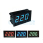 AC 70-500V 0.56" LED 2 Wires Digital Voltmeter Tester - I Found Tech Chinese Warehouse Import - Blue