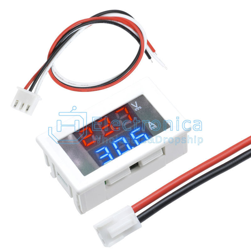 DC0-100V 10A Digital Voltmeter Ammeter LED Dual Display Detector - I Found Tech Chinese Warehouse Import