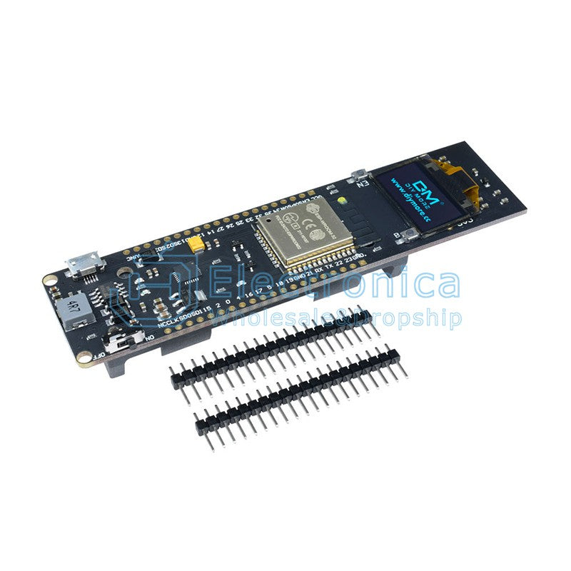 WEMOS ESP32 WIFI Bluetooth Module with 18650 Battery Holder + 0.96 Inch OLED Development Board - I Found Tech Chinese...
