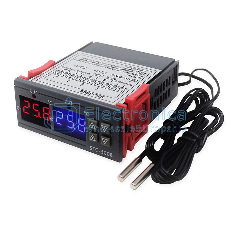 STC-3008 Digital Temperature Controller - I Found Tech Chinese Warehouse Import - AC110-220V