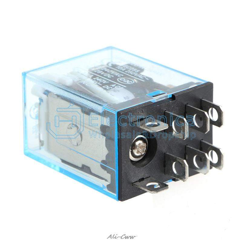 LY2NJ/MY4NJ DC12V/24V AC110V/220V Relay - I Found Tech Chinese Warehouse Import - AC110V (with base) MY4NJ