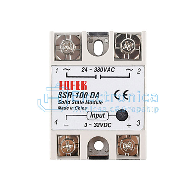 Single-phase Solid State Relay - I Found Tech Chinese Warehouse Import - 100DA