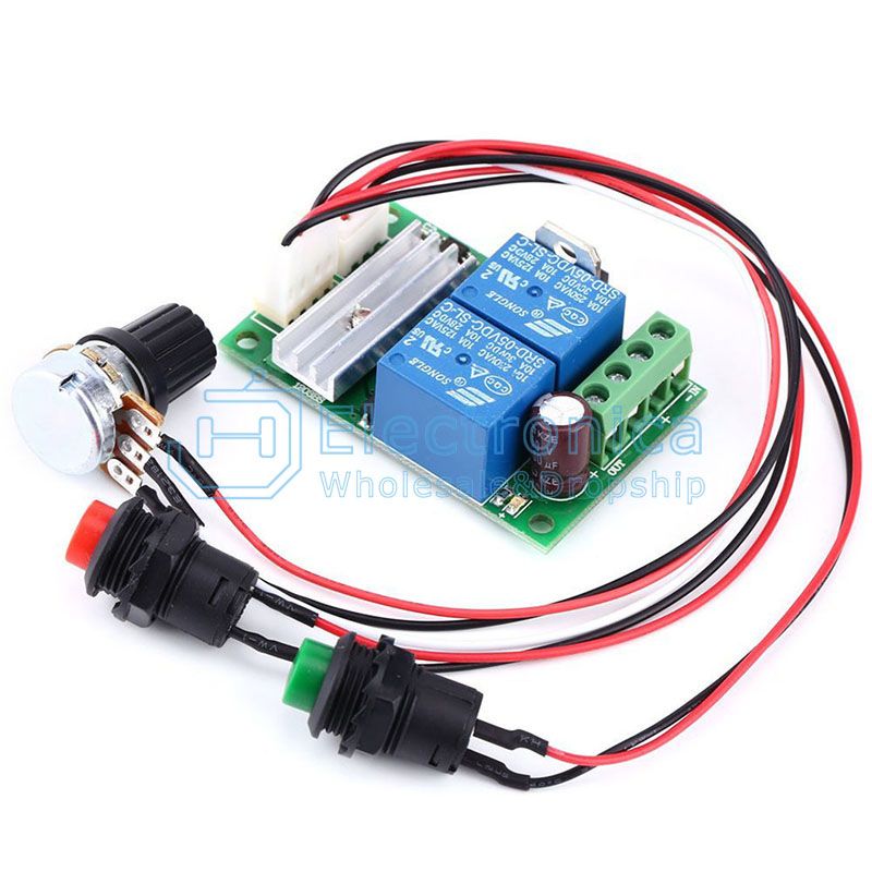 3A PWM DC Motor Speed Regulator Controller - I Found Tech Chinese Warehouse Import