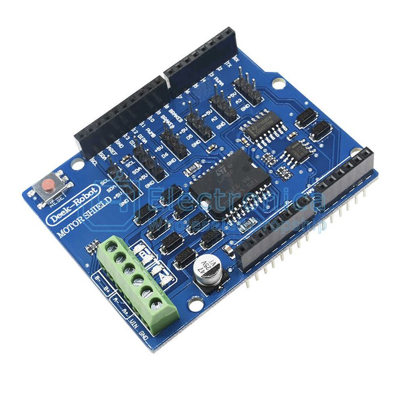 L298P DC Motor Driver Shield Module - I Found Tech Chinese Warehouse Import