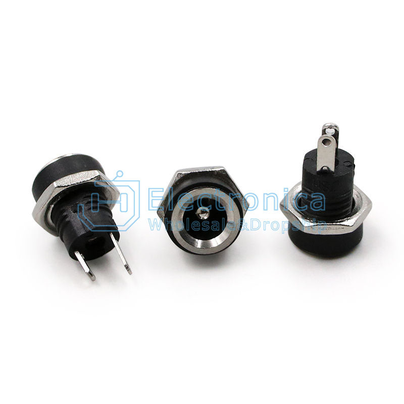 5.5*2.1mm DC Power Supply Jack Socket - I Found Tech Chinese Warehouse Import - 2pin 10pcs
