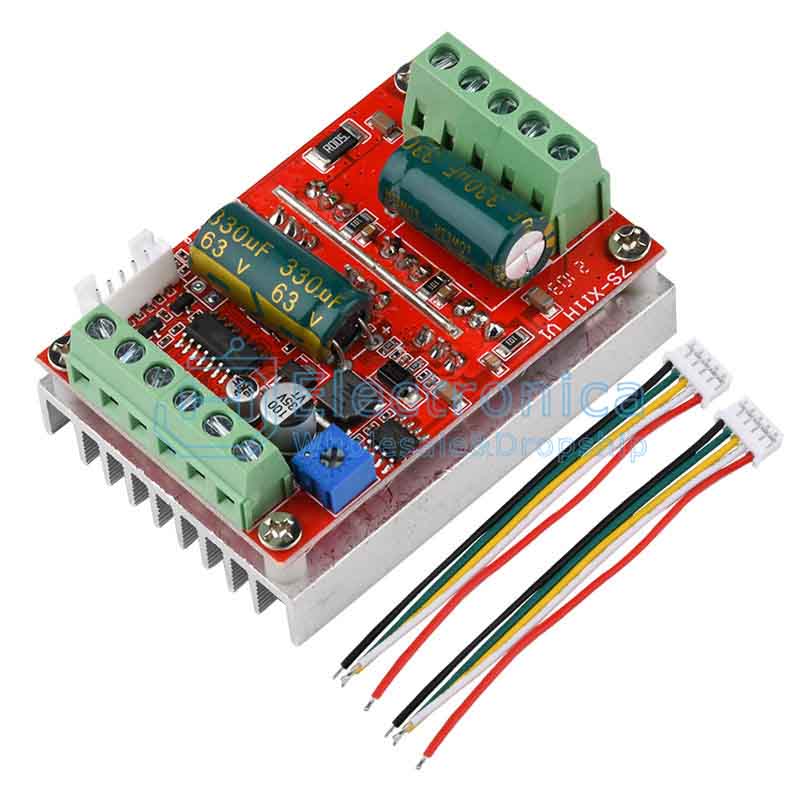 DC 9-60V12V48V400W BLDC Three-phase Brushless Motor Controller - I Found Tech Chinese Warehouse Import