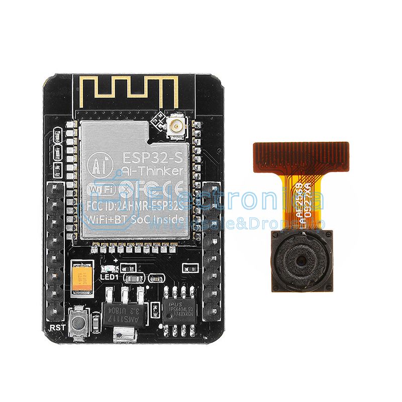 ESP32-CAM WiFi Bluetooth Camera Development Board ESP32 With Camera OV2640 - I Found Tech Chinese Warehouse Import