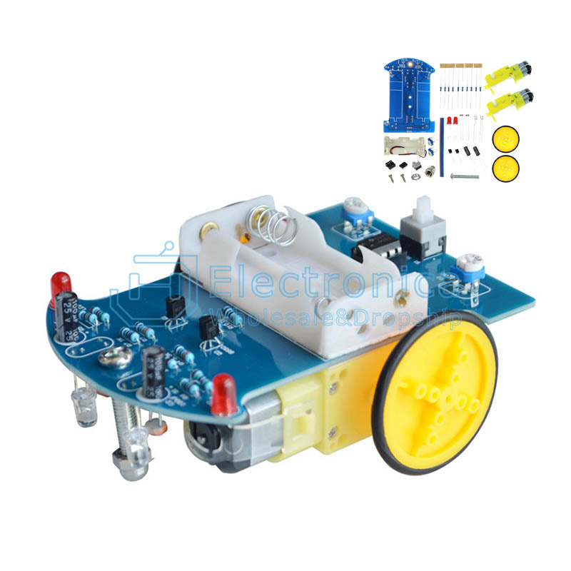 D2-1 Intelligent Tracking Car Kit - I Found Tech Chinese Warehouse Import - DIY Kit