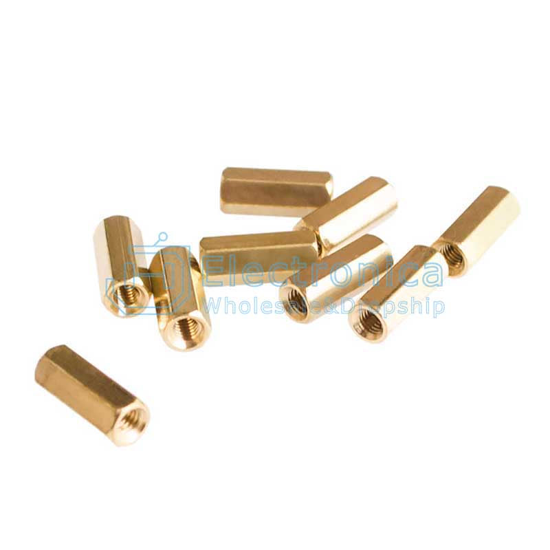 M3x12mm Hollow Copper Pillar for Smart Car - I Found Tech Chinese Warehouse Import - 10PCS