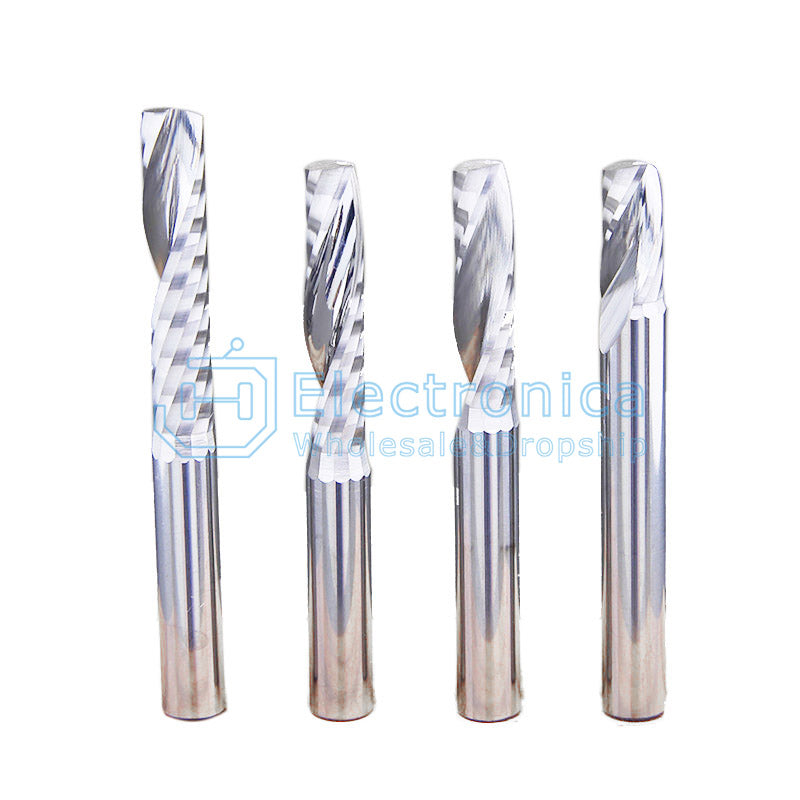 6mm/8mm Single Flute Spiral Miling Cutter - I Found Tech Chinese Warehouse Import - 6*6*12