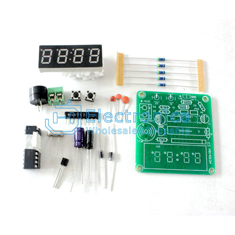 LED Display 4-digits Electronic Clock DIY Kit - I Found Tech Chinese Warehouse Import