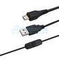Raspberry Pi 4B/3B+ USB Interface Power Cable With Switch - I Found Tech Chinese Warehouse Import - For Raspberry pi 3B