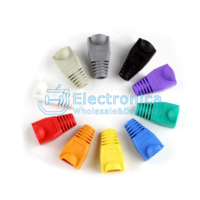 RJ45 Cover Caps - I Found Tech Chinese Warehouse Import - Black (100pcs)