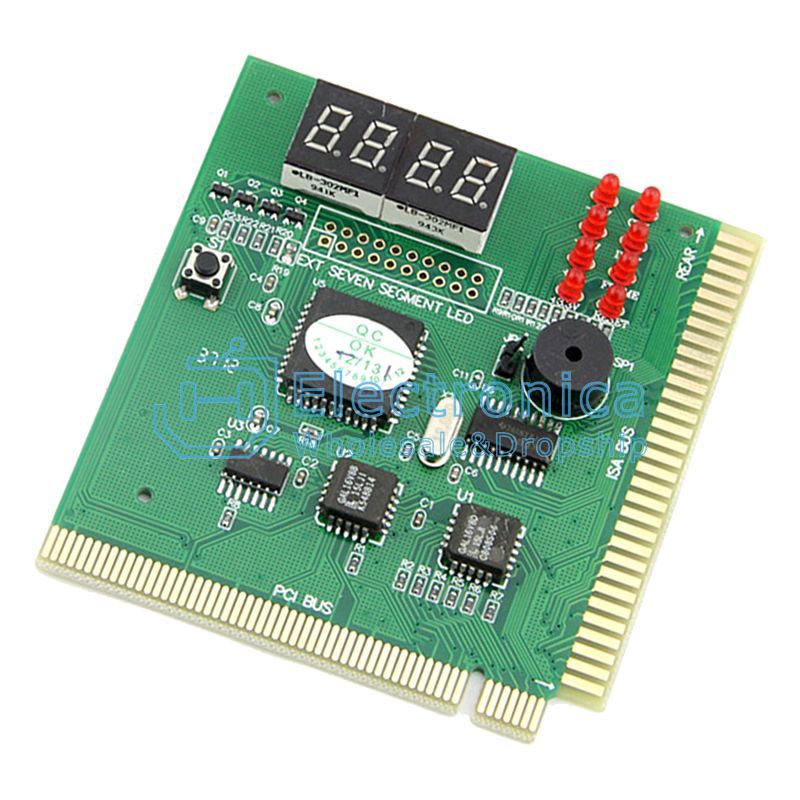 4 Digit LCD Display PCI Diagnostic Post Card - I Found Tech Chinese Warehouse Import