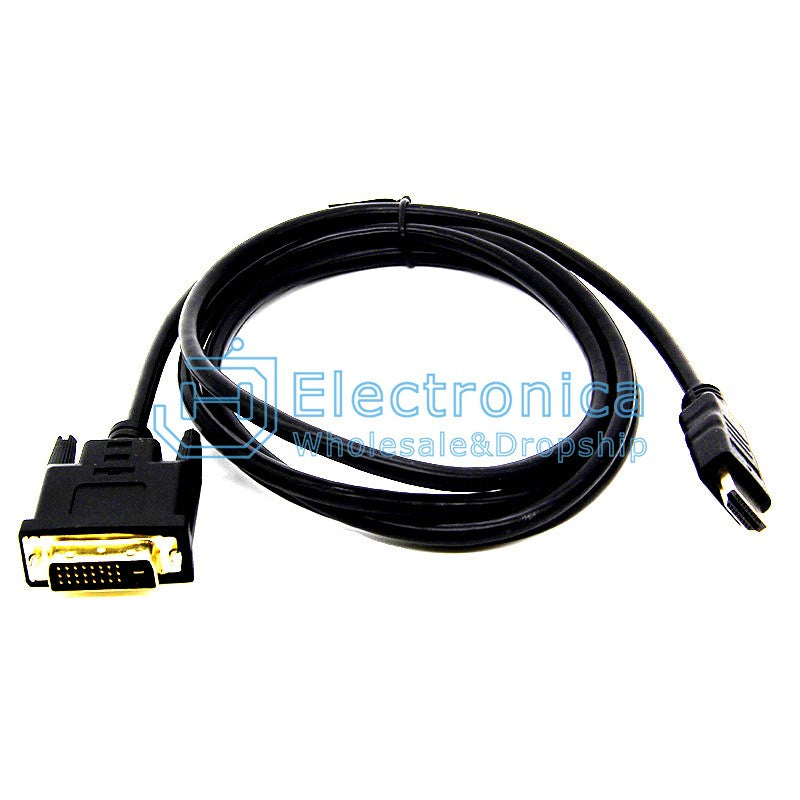 HDMI to DVI Data Cable Converter - I Found Tech Chinese Warehouse Import - 1.5m