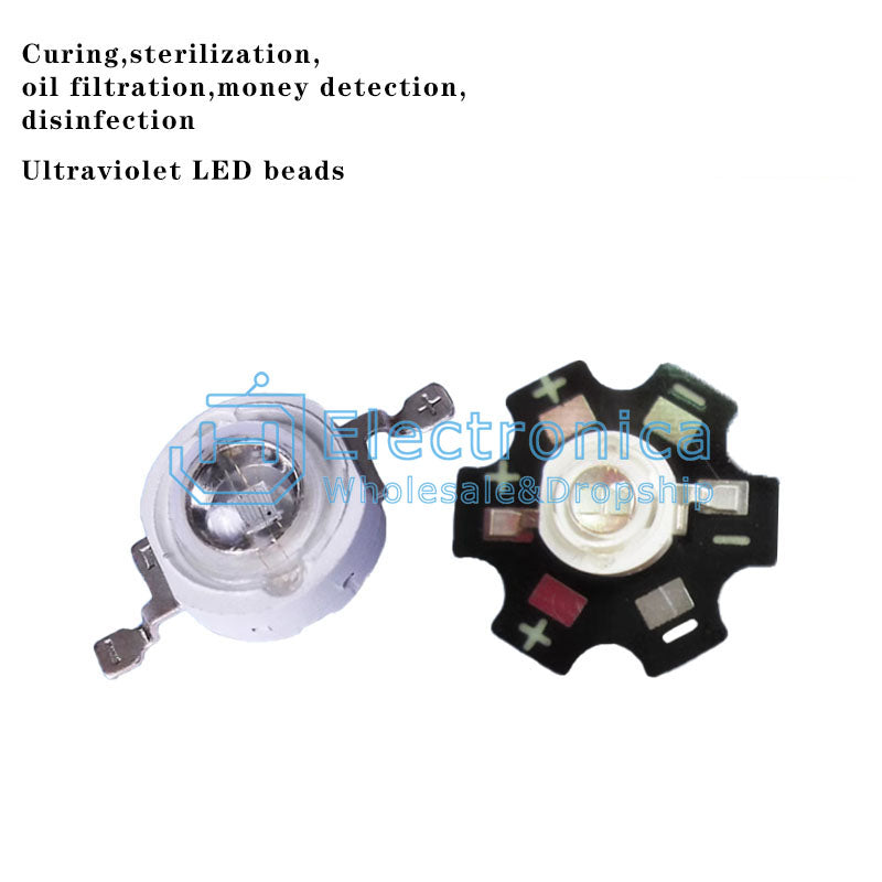 3W/5W High-power LED Purple Light Beads on Aluminum Base - I Found Tech Chinese Warehouse Import - Option 36880;36886;36901