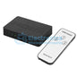 HDMI 3 Input-1 Out Switcher with Remote Control - I Found Tech Chinese Warehouse Import - Black with remote control