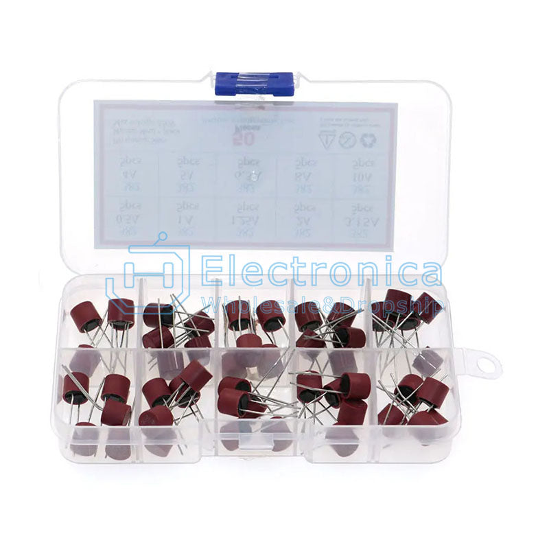 50pcs 0.5A-10A Fuse Kit - I Found Tech Chinese Warehouse Import