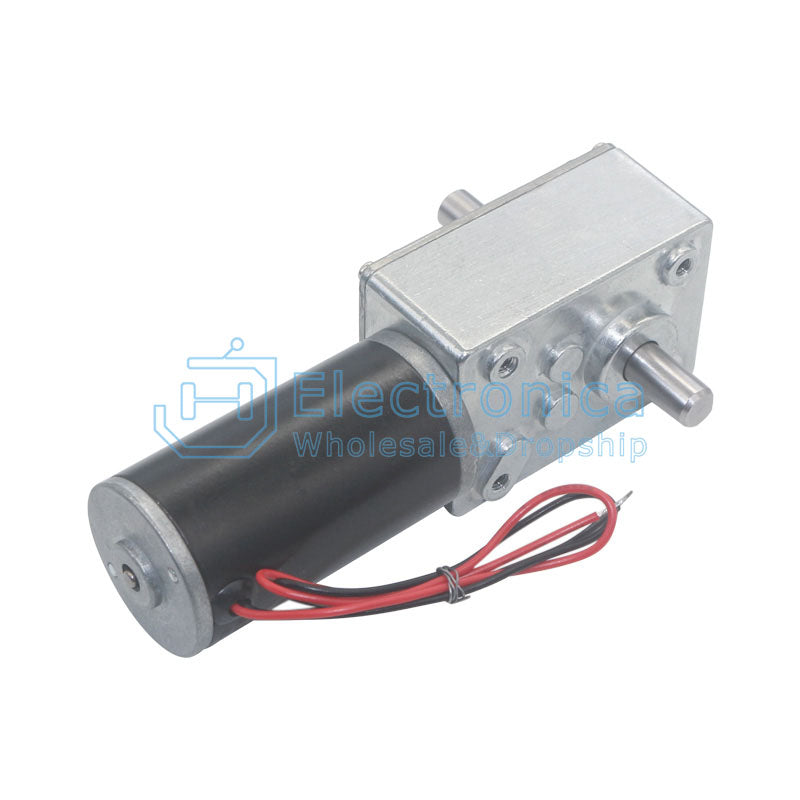 12/24V Double Shaft Worm DC Motor - I Found Tech Chinese Warehouse Import - Option 36737;36739