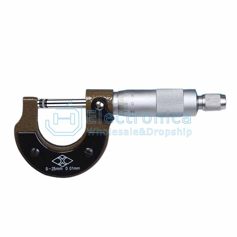 0-50mm Outside Micrometer - I Found Tech Chinese Warehouse Import - 0-25mm outer diameter