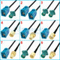 RG174 Fakra Z-type Adapter Cable - I Found Tech Chinese Warehouse Import - Option 36031;36061