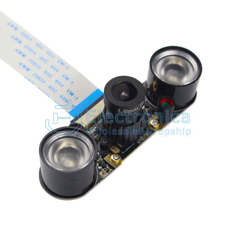 Raspberry Pi 4B/3B+Zero/WH 130 Degree Infrared Night Vision Camera Kit - I Found Tech Chinese Warehouse Import