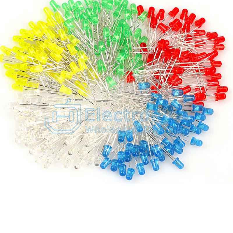 3MM LED Red/Orange/Yellow/Green/Blue/White - I Found Tech Chinese Warehouse Import - Blue100pcs