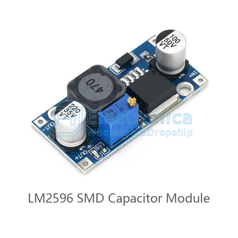 LM2596S Step-down Power Supply Module - I Found Tech Chinese Warehouse Import - LM2596 SMD Capacitor - Fixed 12V