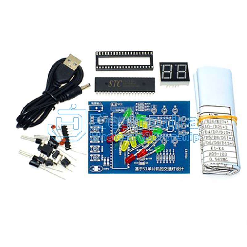 51 Traffic/Intelligent Signal Light Kit - I Found Tech Chinese Warehouse Import - DIY Parts