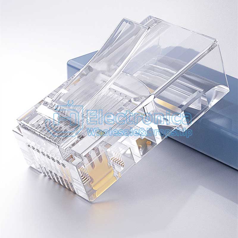 RJ45 8P Crystal Network Connector - I Found Tech Chinese Warehouse Import - 1000pcs