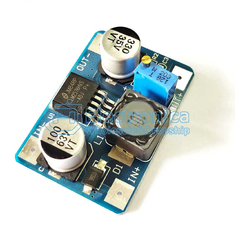 DC-DC LM2576HV Step Down Module with 5-60V In/1.25V-30V Out - I Found Tech Chinese Warehouse Import