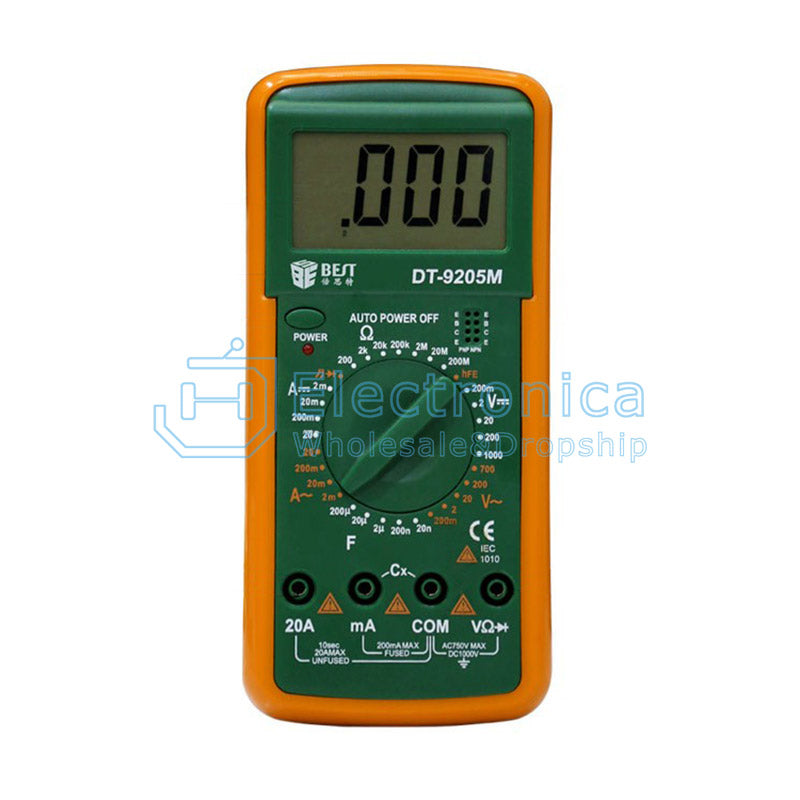 DT9205M Digital Multimeter - I Found Tech Chinese Warehouse Import