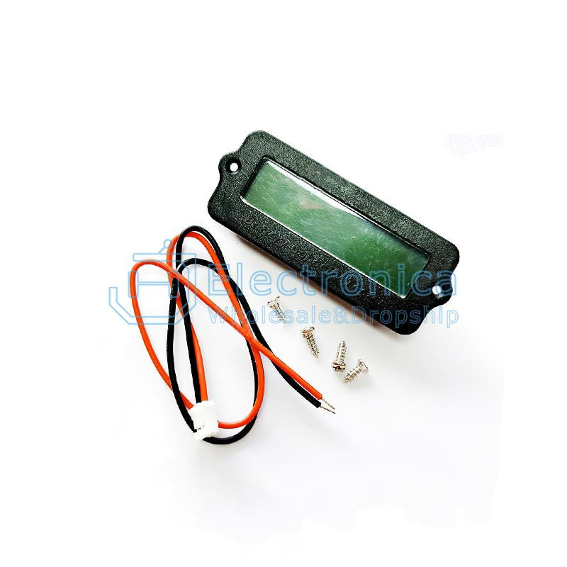 12V24V LY6W LCD Lead-acid Lithium Battery Display - I Found Tech Chinese Warehouse Import - Blue light 12V lead acid(with...