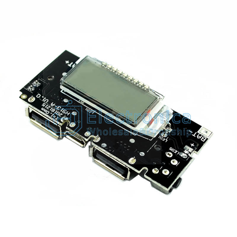 5V 1A 18650 Lithium Battery Dual USB Power Charging Module - I Found Tech Chinese Warehouse Import