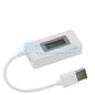 USB LCD Digital Display White Ammeter Voltmeter Detector - I Found Tech Chinese Warehouse Import - White