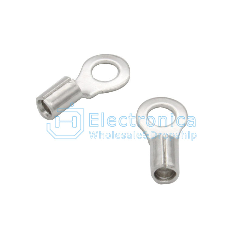 3.2MM 4.2MM 6MM Round Nose Cable Terminal Connector - I Found Tech Chinese Warehouse Import - 100pcs 3.2MM