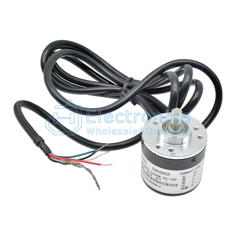 5-24V 600/360 Pulse Incremental Optical Rotary Encoder - I Found Tech Chinese Warehouse Import - 360P/R