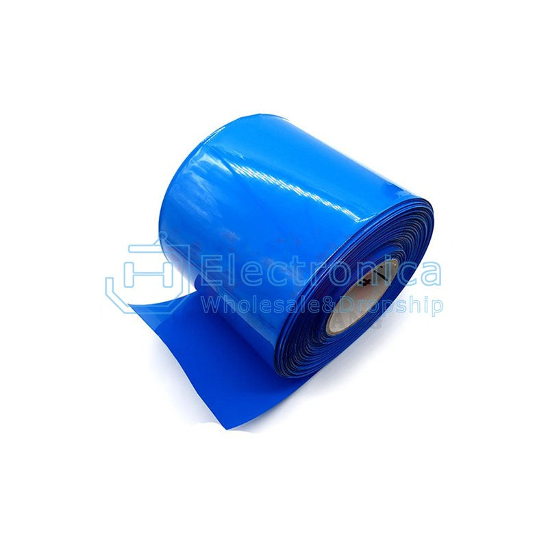 PVC 70/90/120/150/160mm Heat Shrink Tube - I Found Tech Chinese Warehouse Import - Width 100mm, length 1m