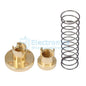 T8 Anti Backlash Spring Loaded Nut - I Found Tech Chinese Warehouse Import - 1pcs nut (2*8mm)