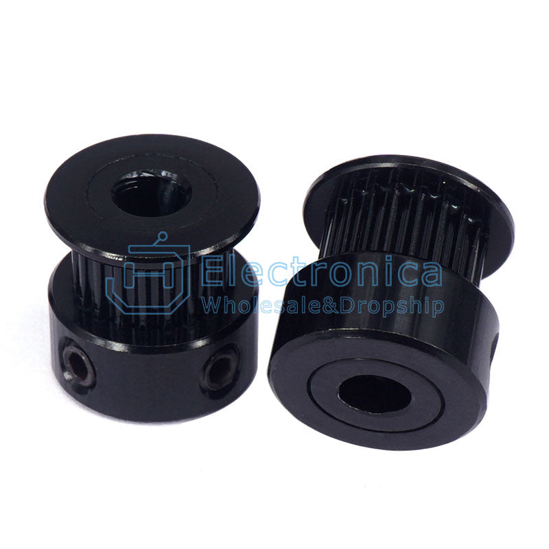3D Printer GT2 20 Teeth Black Timing Pulley - I Found Tech Chinese Warehouse Import - 20T 5MM