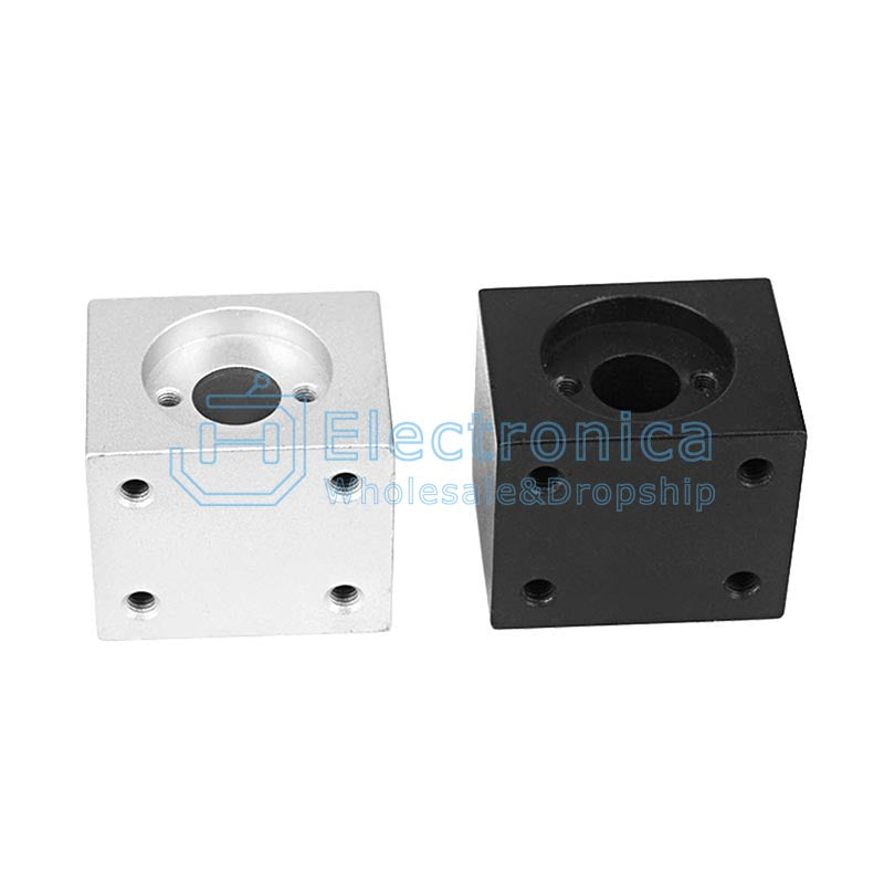 T8 Lead Screw Conversion Nut Seat Aluminum Block - I Found Tech Chinese Warehouse Import - Black T8 nut seat