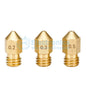 Reprap Makerbot MK8 Brass Nozzle - I Found Tech Chinese Warehouse Import - 1.75/0.2mm
