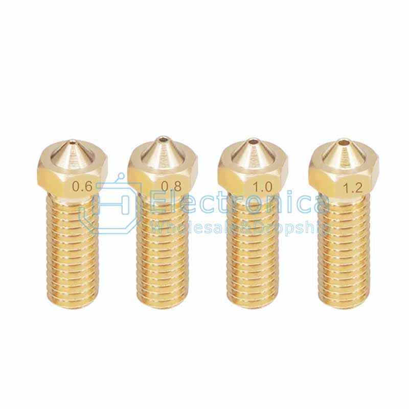 E3D-V6 Brass Volcano Nozzle - I Found Tech Chinese Warehouse Import - 1.75/0.2mm
