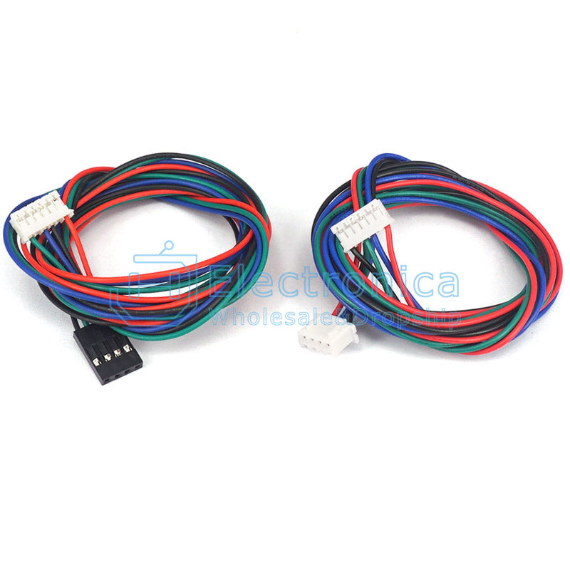 XH2.54 Stepper Motor Connecting Cable - I Found Tech Chinese Warehouse Import - black and white (1000mm)